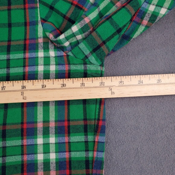 Ralph Lauren Men Classic Fit Performance Flannel Plaid Long Sleeve  Shirt M - Picture 4 of 6